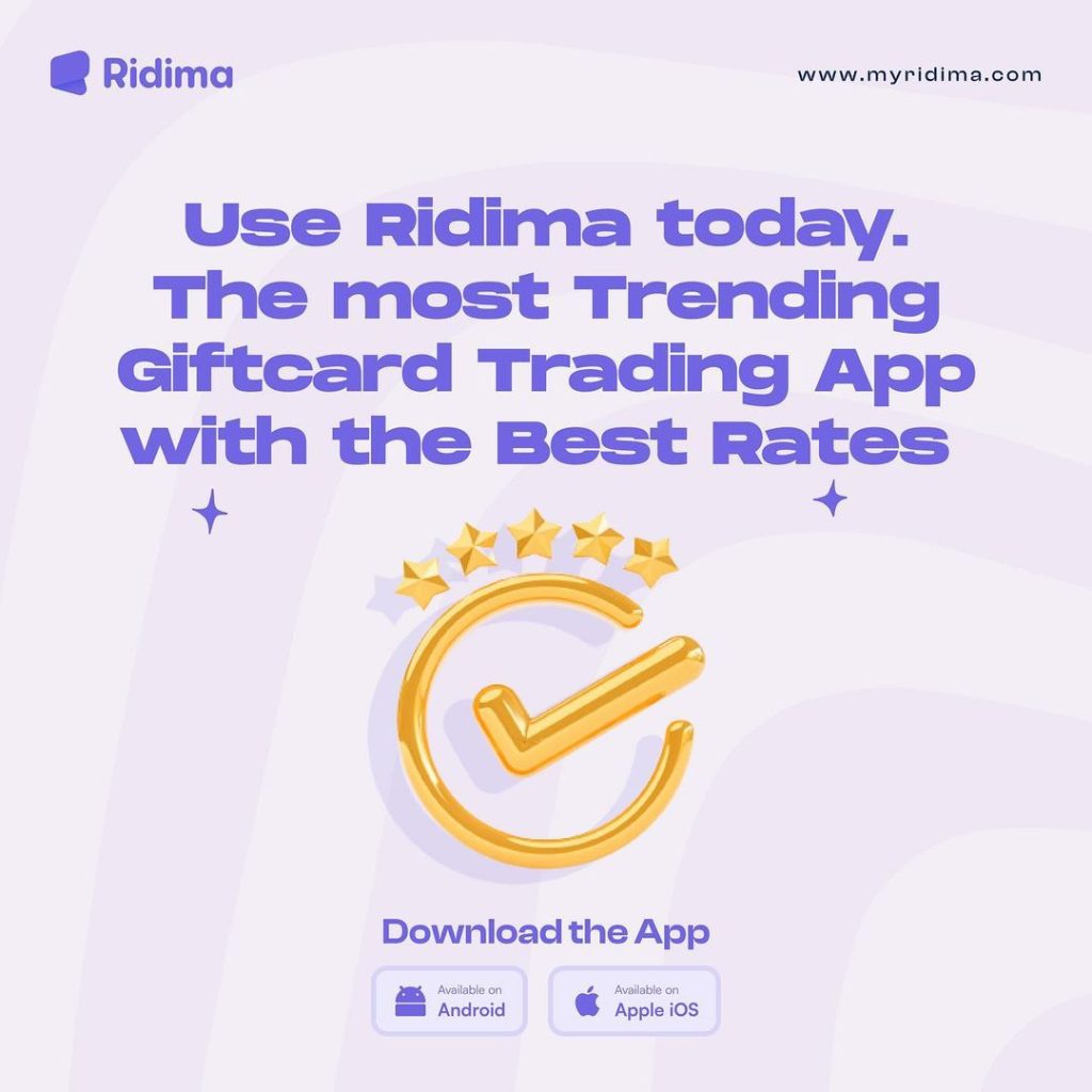 Ridima Gift Card Trading App