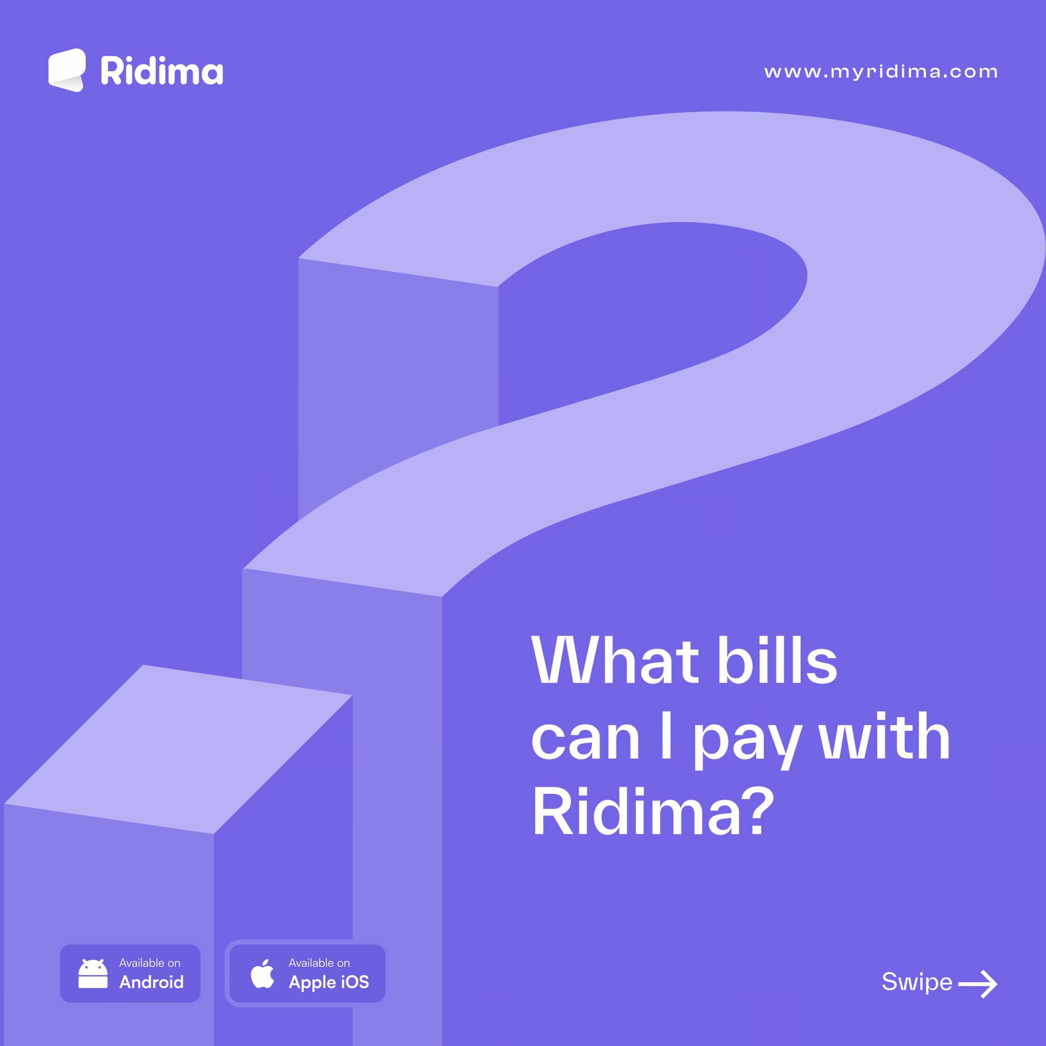 Pay Bills with Ridima App