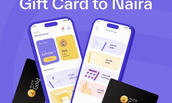 $500 Razer Gold Giftcard to Naira