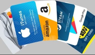 5 Most Popular Gift Cards