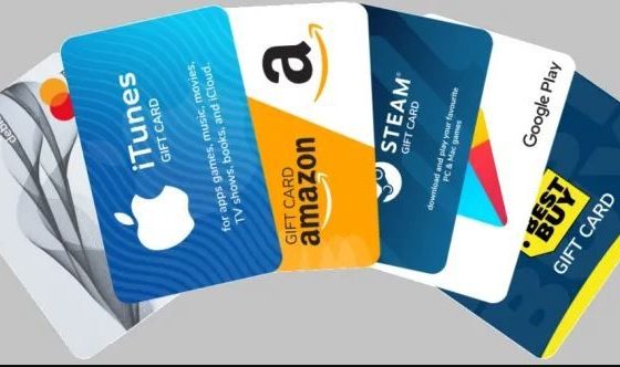 5 Most Popular Gift Cards