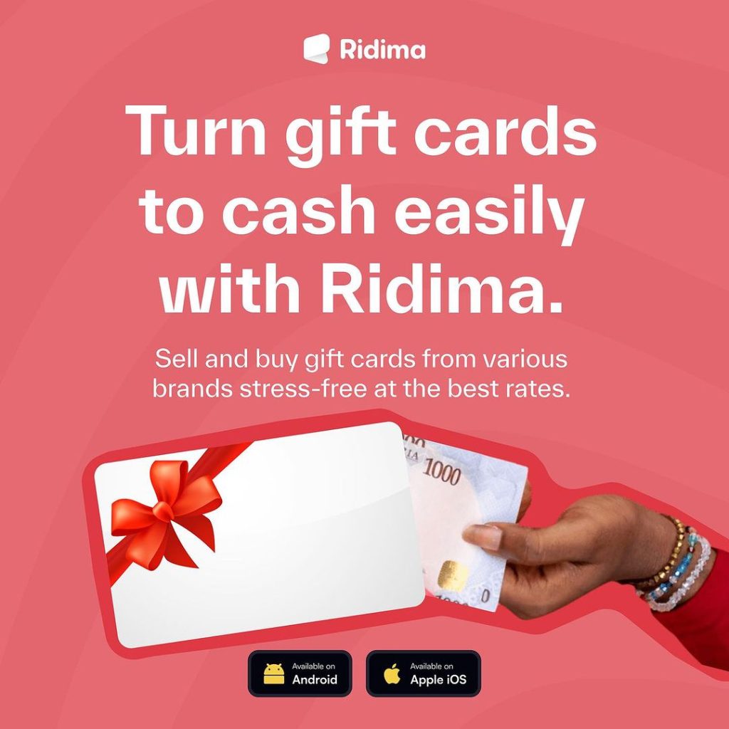 Ridima best gift card exchange platform