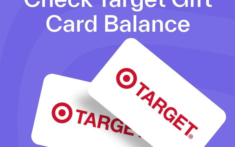 How To Check Target Gift Card Balance