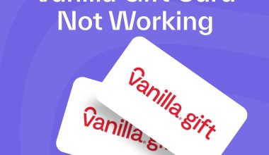 Vanilla Gift Card Error Messages And Solutions
