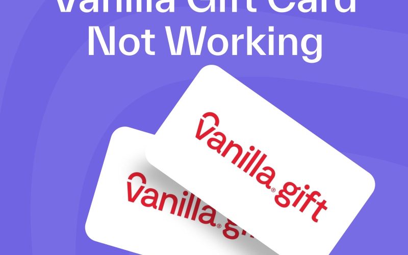 Vanilla Gift Card Error Messages And Solutions