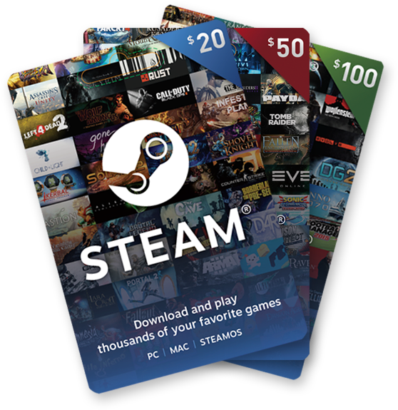 Steam Gift Cards