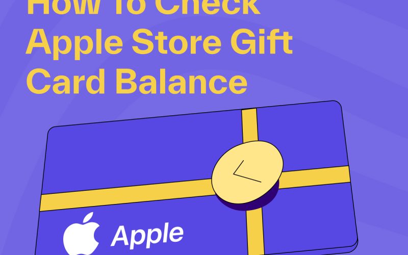 How To Check Apple Gift Card Balance 