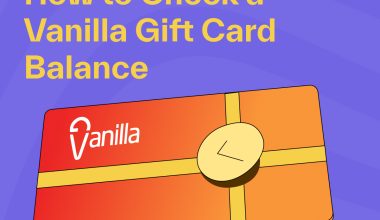 Check a Vanilla Gift Card BalanceĀ