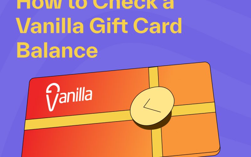Check a Vanilla Gift Card Balance 