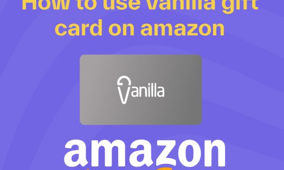 How to Use Vanilla Gift Card on Amazon