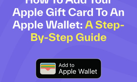 How to Add Your Apple Gift Card to an Apple Wallet