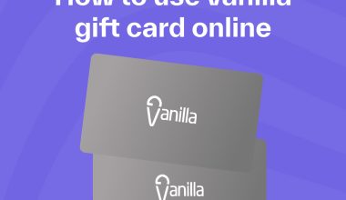 How To Use Vanilla Gift Card Online
