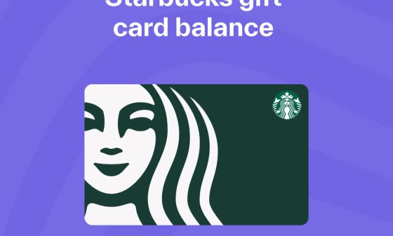 Starbucks Gift Card Balance