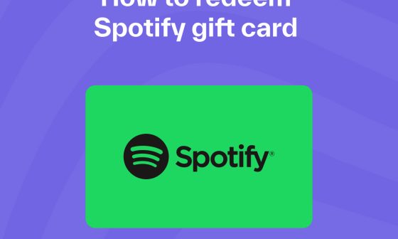 Redeem Your Spotify Gift Card