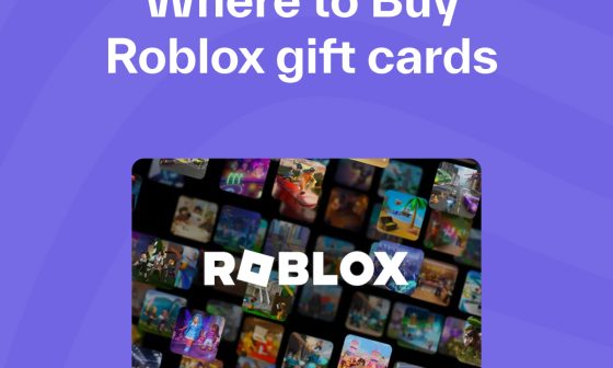 Where to Buy Roblox gift cards 