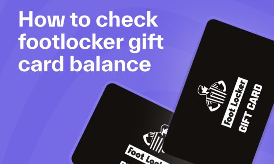 Check Foot Locker Gift Card Balance