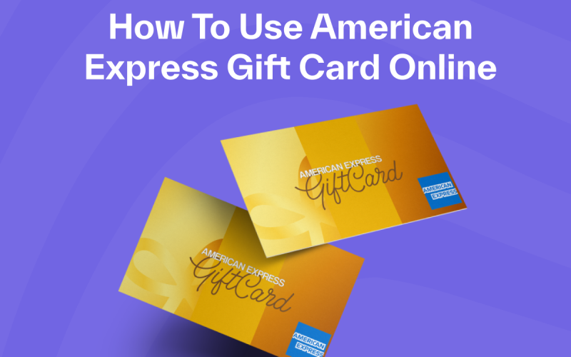 How to Use Your American Express Gift Card Online