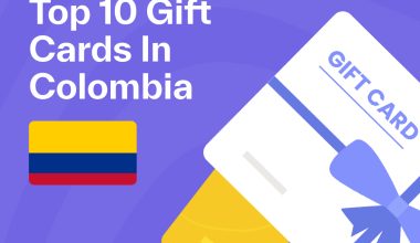 Top 10 Gift Cards in Colombia