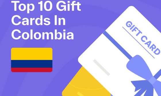 Top 10 Gift Cards in Colombia
