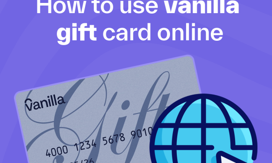 How to Use a Vanilla Gift Card Online