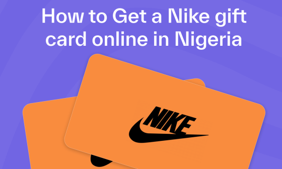 How to Get a Nike gift card online in Nigeria