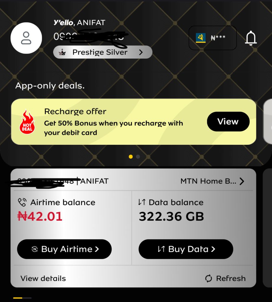 MTN Data Balance