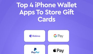 Top 4 iPhone wallet apps to store gift cards.