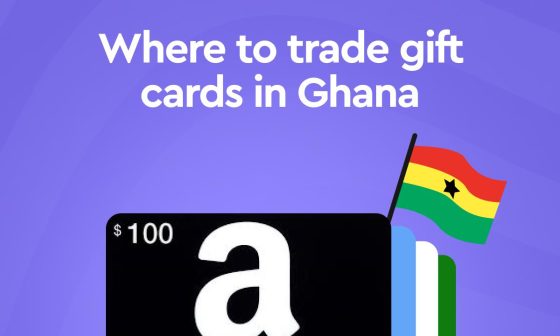 Trade gift cards in Ghana