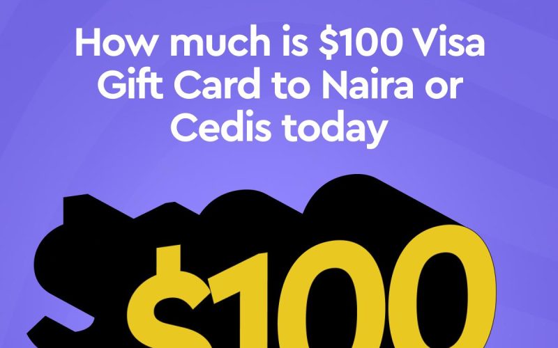 Visa gift card to Naira or Cedis