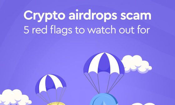 Crypto airdrop scam