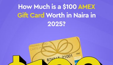 AMEX gift card worth in Naira