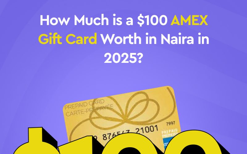 AMEX gift card worth in Naira