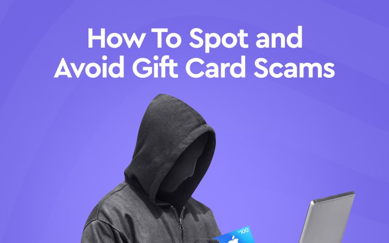 Spot and avoid gift card scams