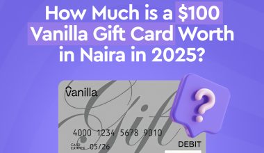 a $100 Vanilla Gift Card worth in Naira in 2025