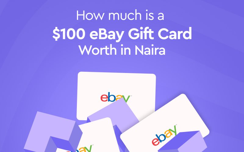 eBay gift card worth