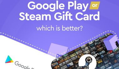 Google play or a steam gift card