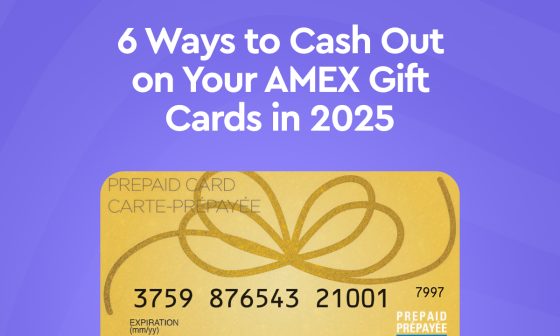 Cash out on your AMEX gift card