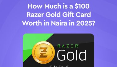 100 Razer Gold gift card worth in Naira