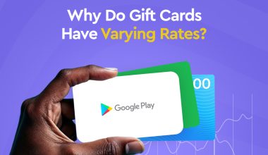 gift cards have varying rates
