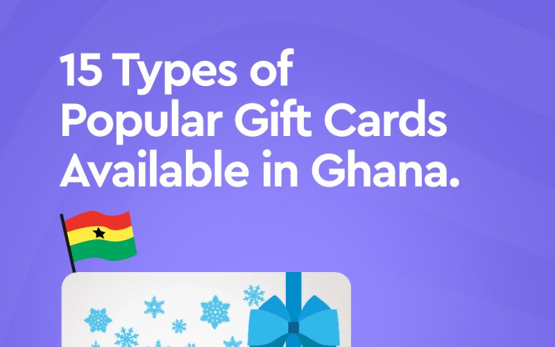 Popular Gift Cards Available in Ghana