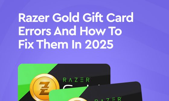Razer Gold gift card errors