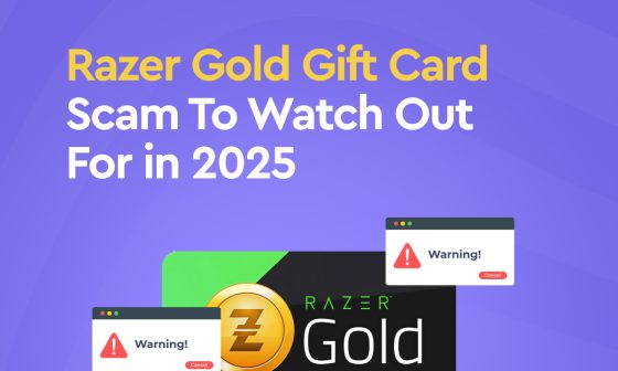Razer Gold gift card scam