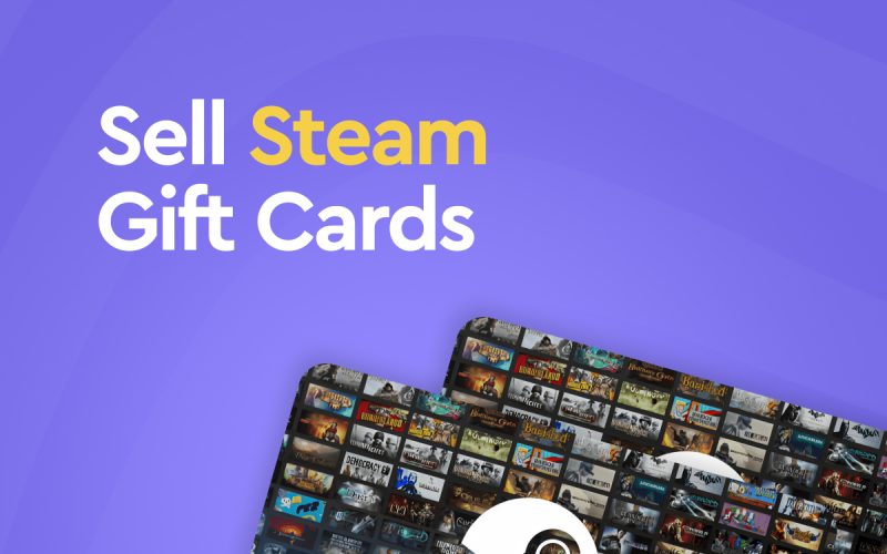 Sell Steam gift cards