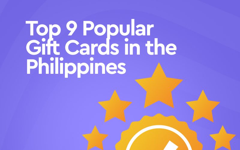 Popular gift cards in the Philippines