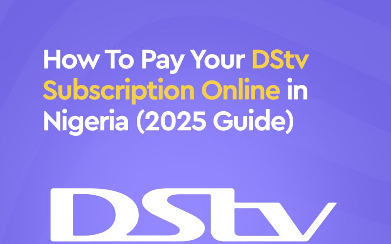 Pay your DSTV subscription online