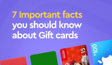 Important facts you should know about gift cards