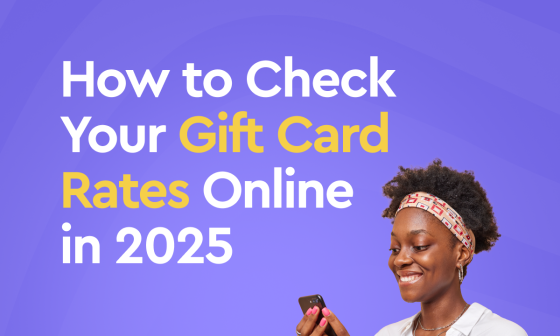 How to check your gift card rates online