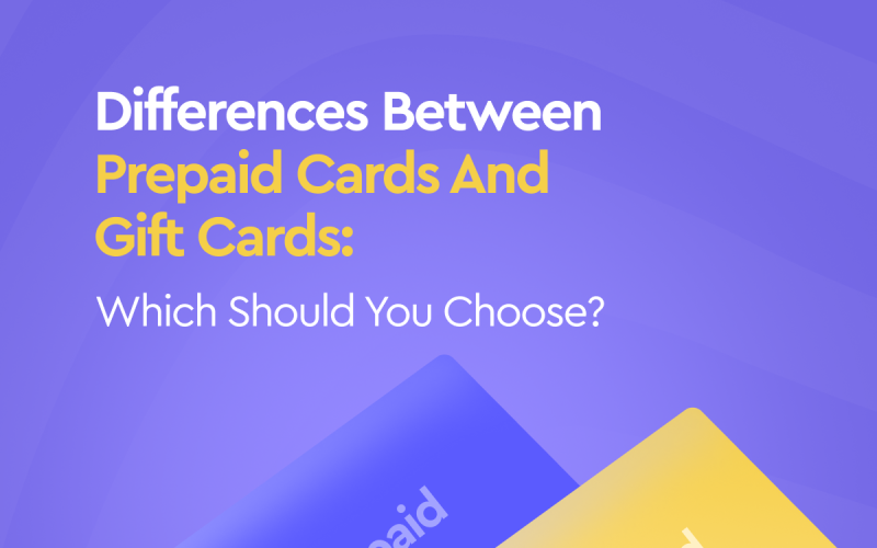 Prepaid cards and gift cards