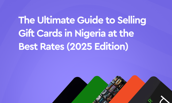 selling gift cards in Nigeria