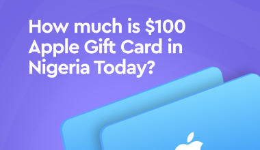 Apple gift card in Nigeria